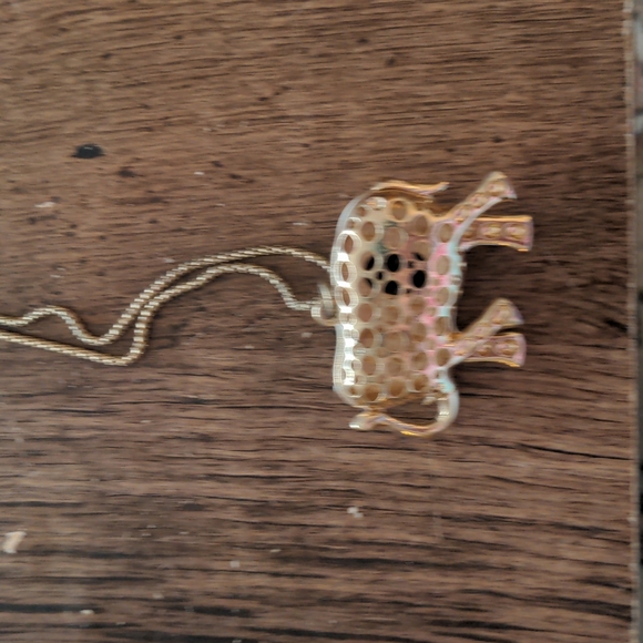 Long Elephant necklace 11 in. - Picture 2 of 3